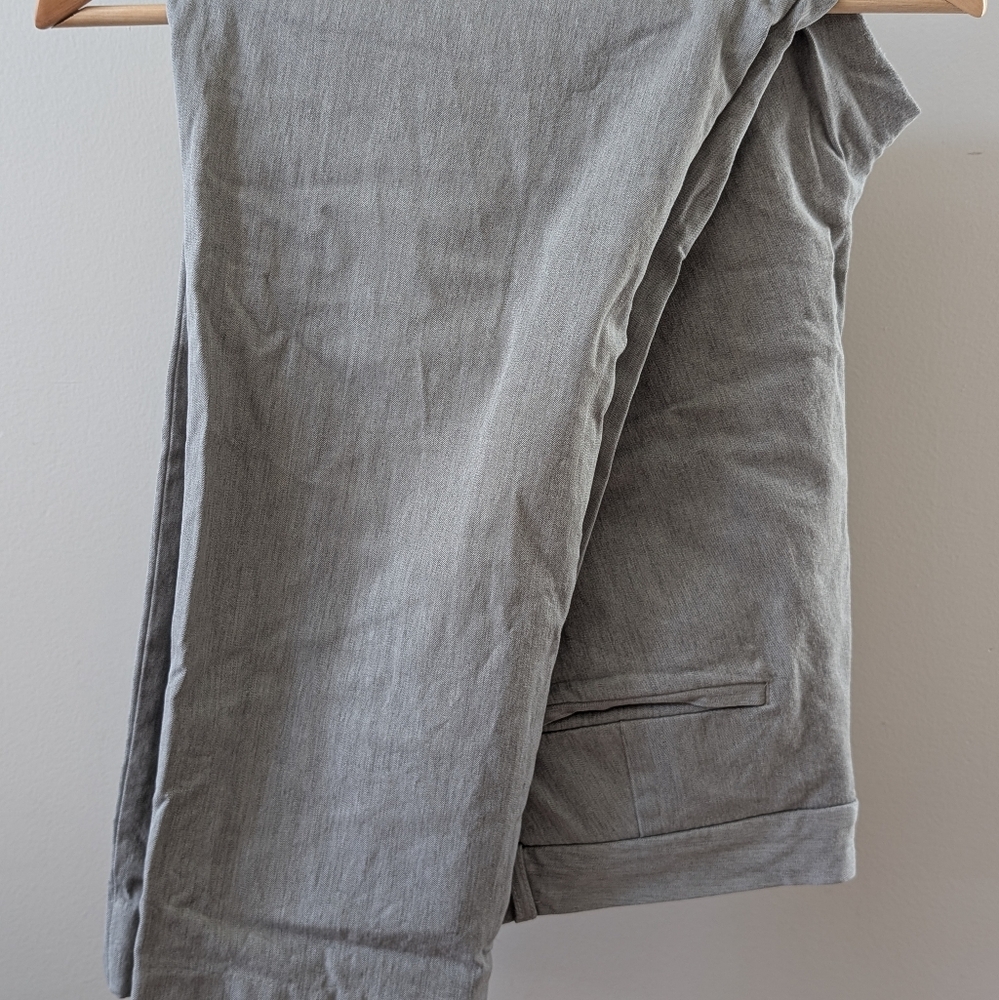 Banana Republic Gray Chinos with Straight Fit